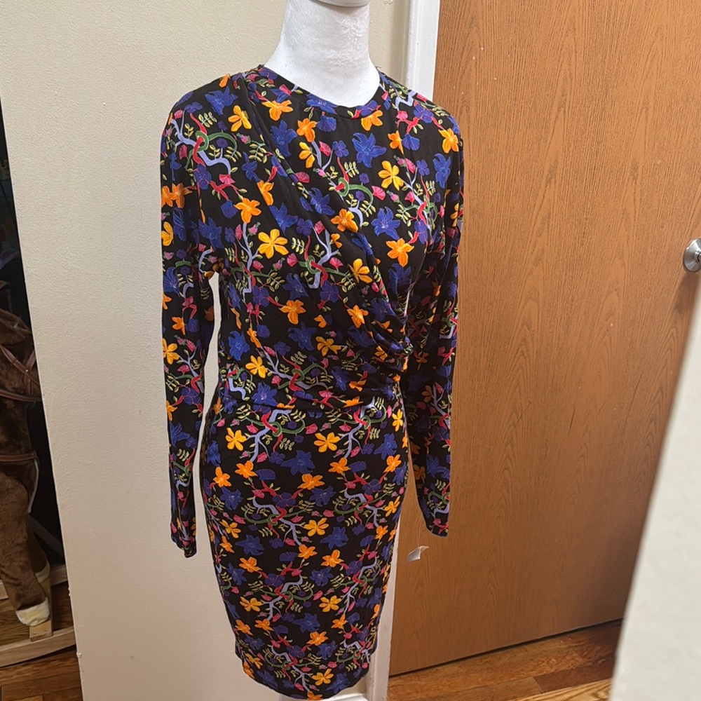 Floral Long Sleeve Dress
